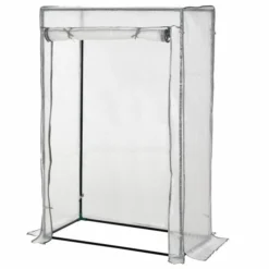 OUTSUNNY Mini Greenhouse PE White 1m -OUTSUNNY Sales Store 1 1 203 61