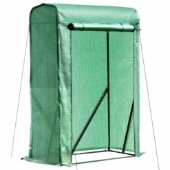 OUTSUNNY Mini Greenhouse Steel Frame Green 1m -OUTSUNNY Sales Store 1 1 203 62