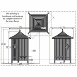 Corner Arbour With Full Internal Bench Style Seat 5 Corner Arbour With Full Internal Bench Style Seat -OUTSUNNY Sales Store 1469634636 35235100