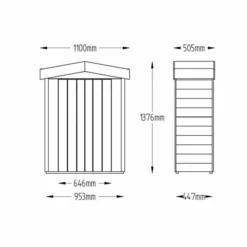 Pressure Treated Overlap Apex Garden Store -OUTSUNNY Sales Store 1515513886 08600700