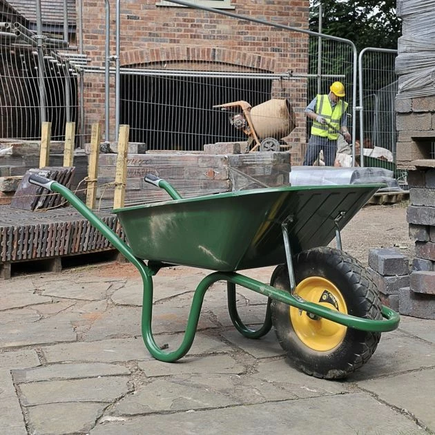 Aktiv Original 90LTR Epoxy Coated Wheelbarrow 2 Aktiv Original 90LTR Epoxy Coated Wheelbarrow - Image 2