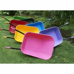 Vibrante Go 90LTR Pneumatic Wheelbarrow Lime Green 7 Vibrante Go 90LTR Pneumatic Wheelbarrow Lime Green -OUTSUNNY Sales Store 1538746074 88132400