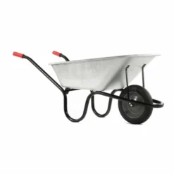 County 120LTR Wheelbarrow Galvanised -OUTSUNNY Sales Store 1538752224 88946200