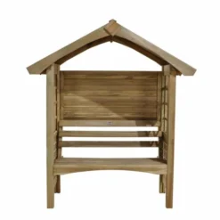 Cadiz Arbour With Attractive Roof Trim And Side Trellis Panels 8 Cadiz Arbour With Attractive Roof Trim And Side Trellis Panels -OUTSUNNY Sales Store 1541416451 07441300