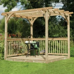 Ultima Pergola Deck Kit 2.5m X 2.46m -OUTSUNNY Sales Store 1541423349 92060000