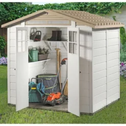 Tuscany Evo 200 Plastic Shed