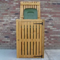 3 X 3 Wheelie Bin Store -OUTSUNNY Sales Store 1554390922 36690300