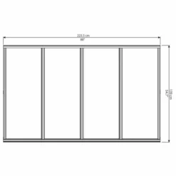 Bordeaux 2230 Door Canopy 13 Bordeaux 2230 Door Canopy -OUTSUNNY Sales Store 1565266765 97606700