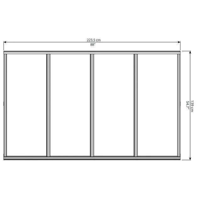 Bordeaux 2230 Door Canopy 7 Bordeaux 2230 Door Canopy - Image 7