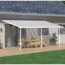 Sierra 3m X 6.10m White Patio Cover
