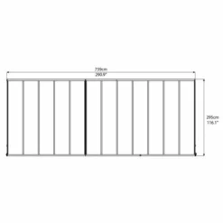 Sierra 3m X 7.3m White Patio Cover 11 Sierra 3m X 7.3m White Patio Cover -OUTSUNNY Sales Store 1565343240 64002800