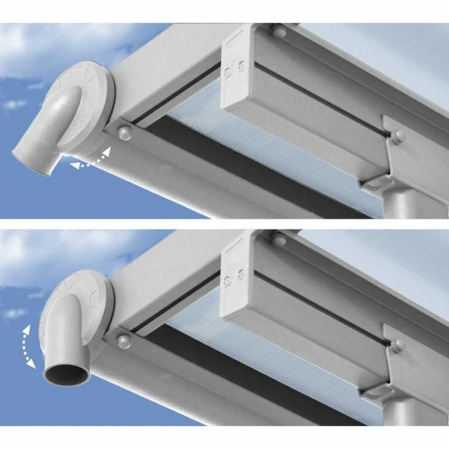 Sierra 3m X 7.3m White Patio Cover 4 Sierra 3m X 7.3m White Patio Cover - Image 4