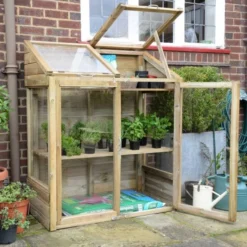Mini Greenhouse With 2 Internal Shelves