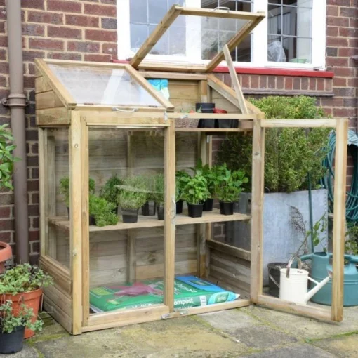 Mini Greenhouse With 2 Internal Shelves -OUTSUNNY Sales Store 1616158101 24053200