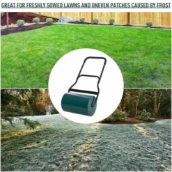 OUTSUNNY Lawn Roller Metal Green 50cm -OUTSUNNY Sales Store 1653576340 40371600 akdzkykiepaygfmv