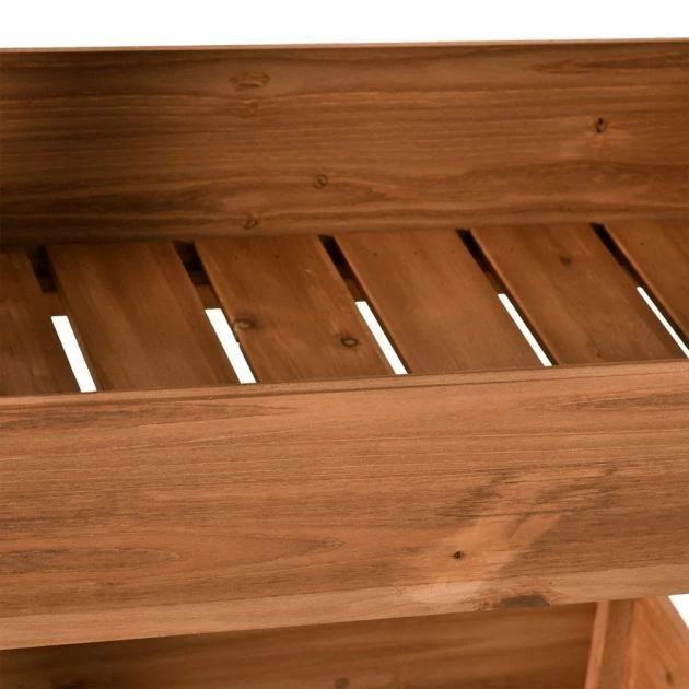 OUTSUNNY Adjustable Raised Garden Bed Wooden 4 Tier 9 OUTSUNNY Adjustable Raised Garden Bed Wooden 4 Tier - Image 9