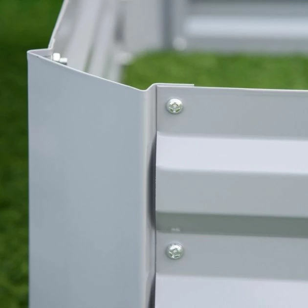 OUTSUNNY Raised Garden Bed Pack Of 2 8 OUTSUNNY Raised Garden Bed Pack Of 2 - Image 8