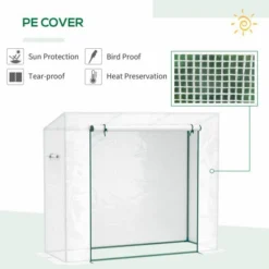 OUTSUNNY Mini Greenhouse Steel 2m -OUTSUNNY Sales Store 4 3 194 43