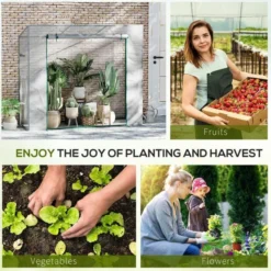OUTSUNNY Mini Greenhouse Steel 2m -OUTSUNNY Sales Store 4 4 187 42