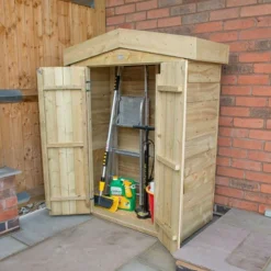 Pressure Treated Overlap Apex Garden Store