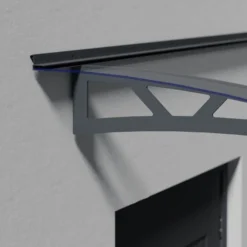 Altair 4500 Door Canopy Grey Clear -OUTSUNNY Sales Store 403338 4 1