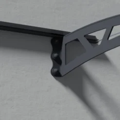 Altair 4500 Door Canopy Grey Clear -OUTSUNNY Sales Store 403338 6 1