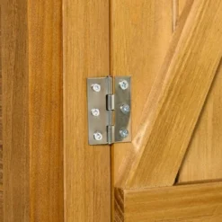 OUTSUNNY 1.4m X 1.6m Wooden Garden Storage Shed With Removable Table -OUTSUNNY Sales Store 411805 6