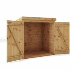 Shiplap Pent Wooden Mower Store 3 X 5 -OUTSUNNY Sales Store 415005 15