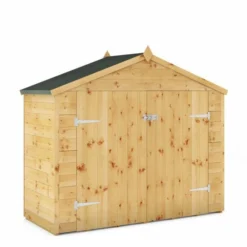 Shiplap Apex Wooden Bike Store 3 X 7 -OUTSUNNY Sales Store 415006 12