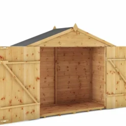 Shiplap Apex Wooden Bike Store 3 X 7 -OUTSUNNY Sales Store 415006 13