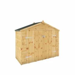 Shiplap Apex Wooden Bike Store 3 X 7 -OUTSUNNY Sales Store 415006 9
