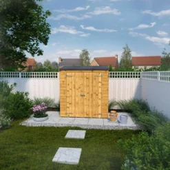 Outdoor Shiplap Pent Wooden Storage Box 6 X 3