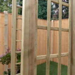 Bow Top Wooden Garden Arch -OUTSUNNY Sales Store 415018 5