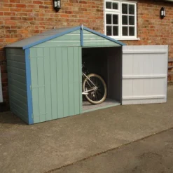 3 X 7 Shiplap Apex Bike Store -OUTSUNNY Sales Store 415444 7