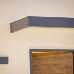 Sophia 2150 Door Canopy Clear Grey 3 X 7 -OUTSUNNY Sales Store 417528 1