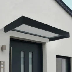 Sophia 2150 Door Canopy Clear Grey 3 X 7 -OUTSUNNY Sales Store 417528 17
