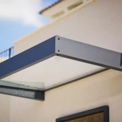 Sophia 2150 Door Canopy Clear Grey 3 X 7 -OUTSUNNY Sales Store 417528 5