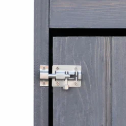 OUTSUNNY Narrow Wooden Garden Storage Shed Grey - 2 X 2.5 -OUTSUNNY Sales Store 5 2 190 41