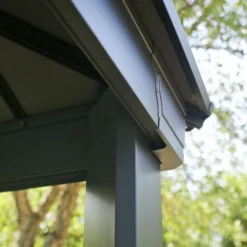 Dallas Polycarbonate Gazebo Grey 14 X 16 -OUTSUNNY Sales Store 707106 8