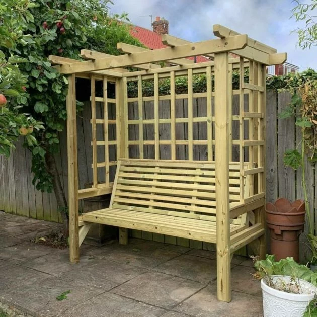Beatrice Three Seat Arbour 3 Beatrice Three Seat Arbour - Image 3