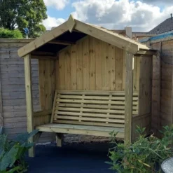 Three Seater Cottage Arbour -OUTSUNNY Sales Store ca102 new image