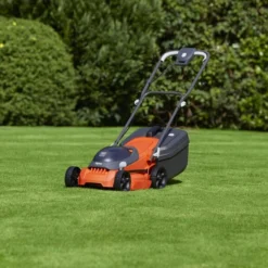 Flymo EasiStore 340R Electric Rotary Lawnmower 36V Inc 2Ah Battery -OUTSUNNY Sales Store fes340r18x2k2 12