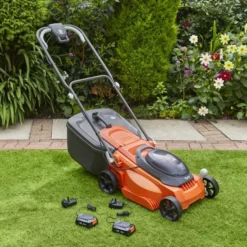 Flymo EasiStore 380R Electric Rotary Lawnmower 36V Inc 2Ah Battery