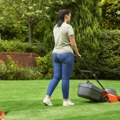 Flymo EasiStore 380R Electric Rotary Lawnmower 36V Inc 2Ah Battery -OUTSUNNY Sales Store fes380r18x2k2 13