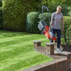 Flymo EasiStore 380R Electric Rotary Lawnmower 36V Inc 2Ah Battery -OUTSUNNY Sales Store fes380r18x2k2 17