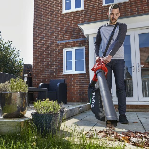 Flymo Powervac 3000 Electric Garden Blower & Vacuum 1 Flymo Powervac 3000 Electric Garden Blower & Vacuum