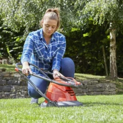 Flymo Simpli Turbo Lite 250 Electric Hover Lawnmower 25cm 10" -OUTSUNNY Sales Store ftl250 06