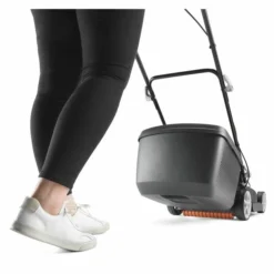 Flymo UltraStore 380R Electric Rotary Lawnmower 36V Inc 2.5Ah Battery -OUTSUNNY Sales Store fus380r18x2k2 09