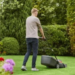 Flymo UltraStore 380R Electric Rotary Lawnmower 36V Inc 2.5Ah Battery