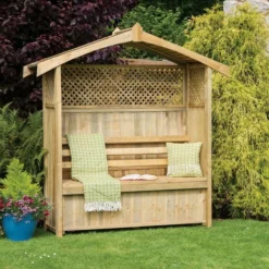 Hampshire Arbour With Storage Box